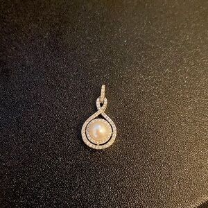 Pearl and Diamond charm